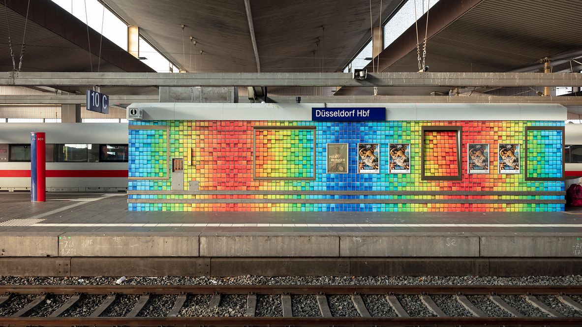 Düsseldorf Hbf Bahnsteig