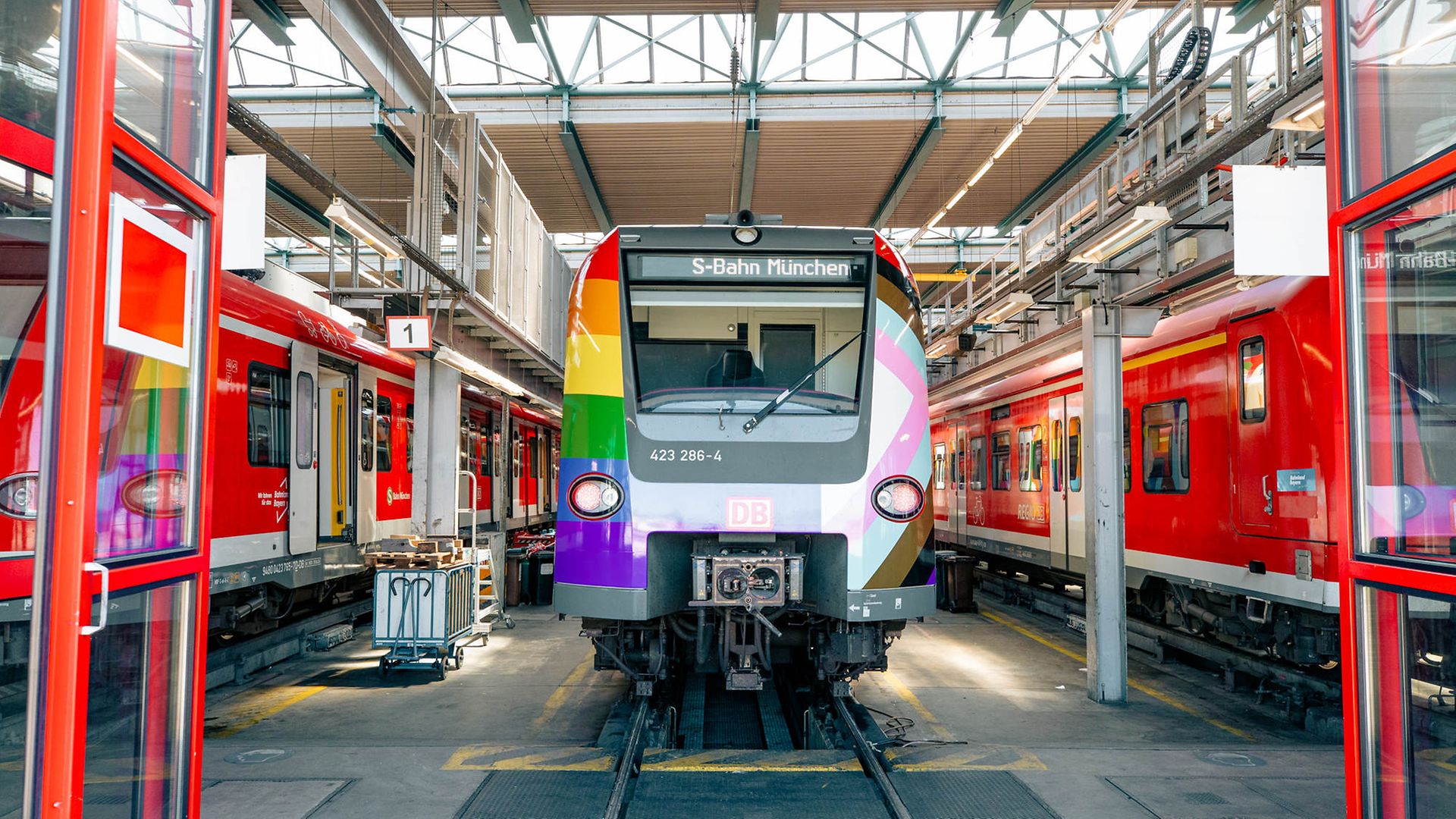 Zug der Vielfalt der S-Bahn München