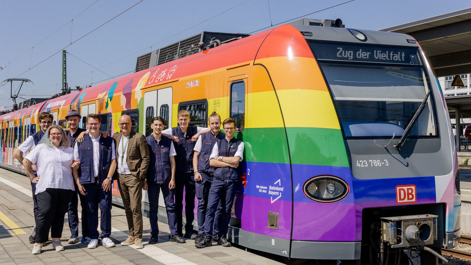 Zug der Vielfalt der S-Bahn München