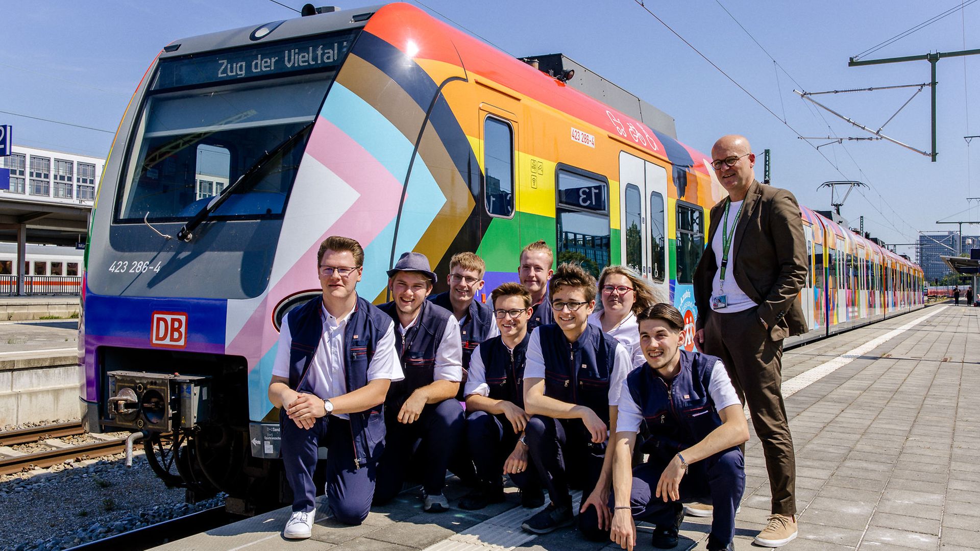 Zug der Vielfalt der S-Bahn München