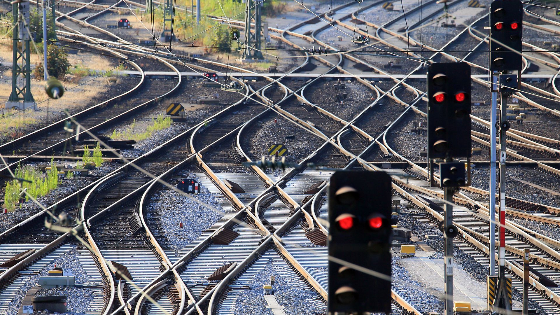 Zugbildungsanlage (ZBA) Halle an der Saale der DB InfraGO