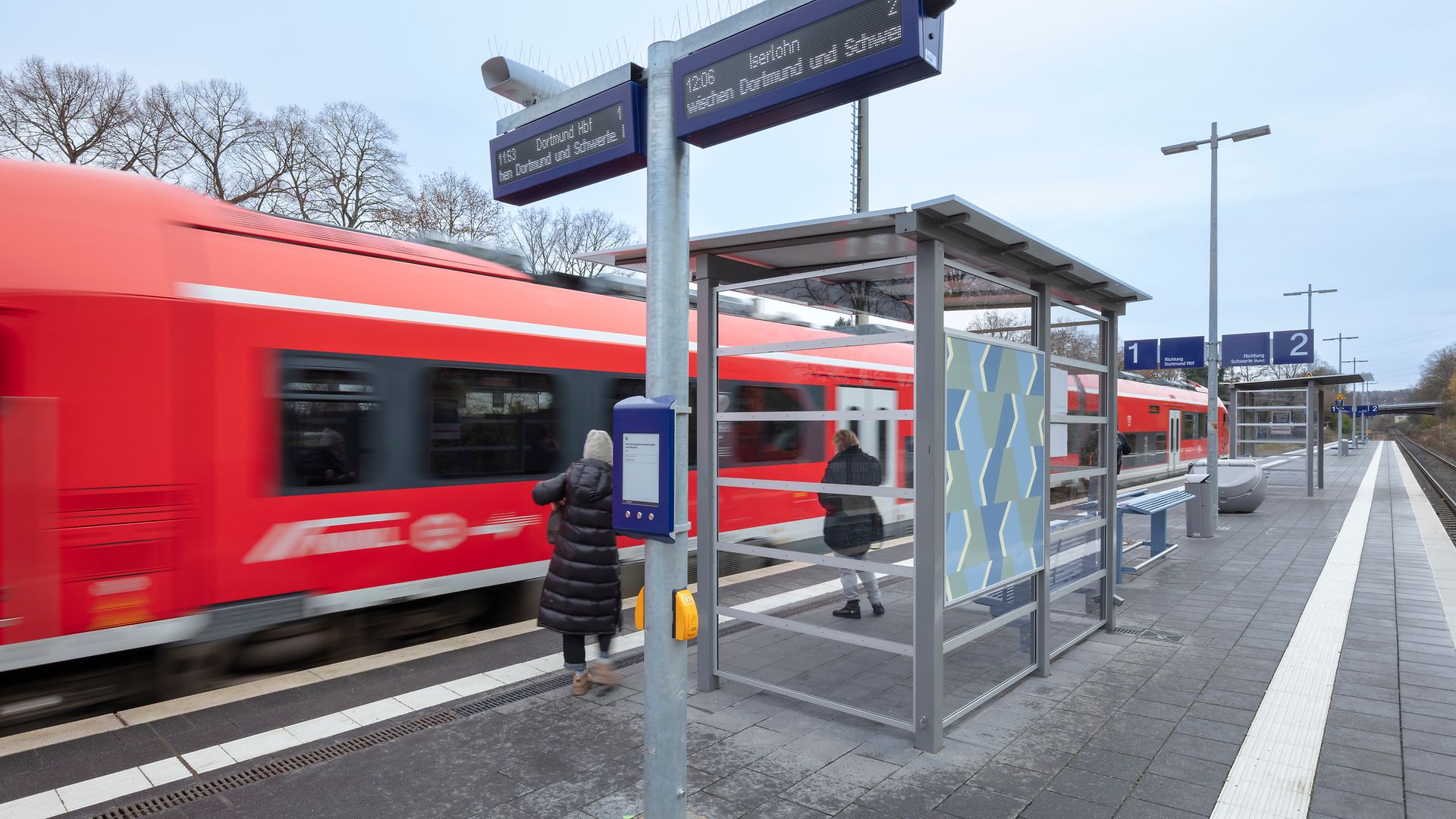 Dortmund-Aplerbeck Süd - Dynamischer Schriften Anzeiger (DSA+)