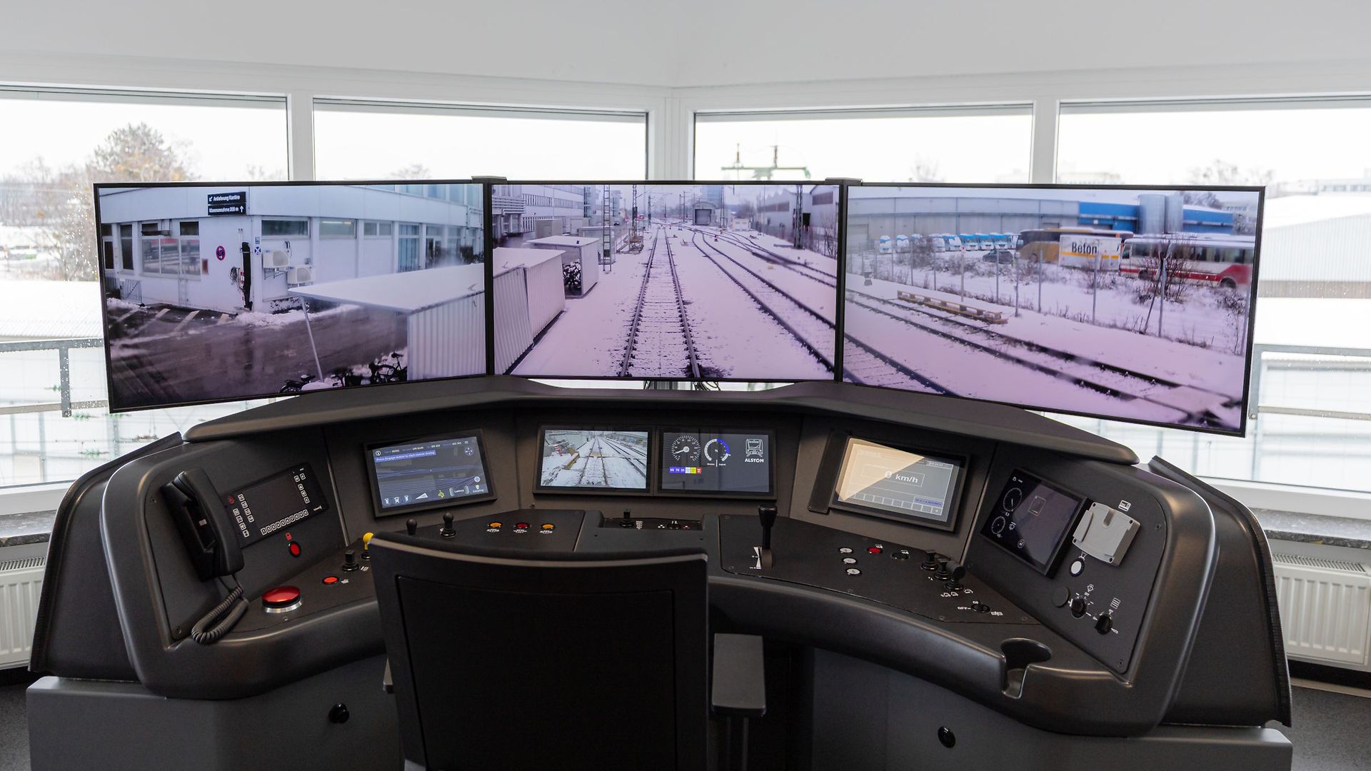 Demonstration von Remote Train Operation bei der S-Bahn München