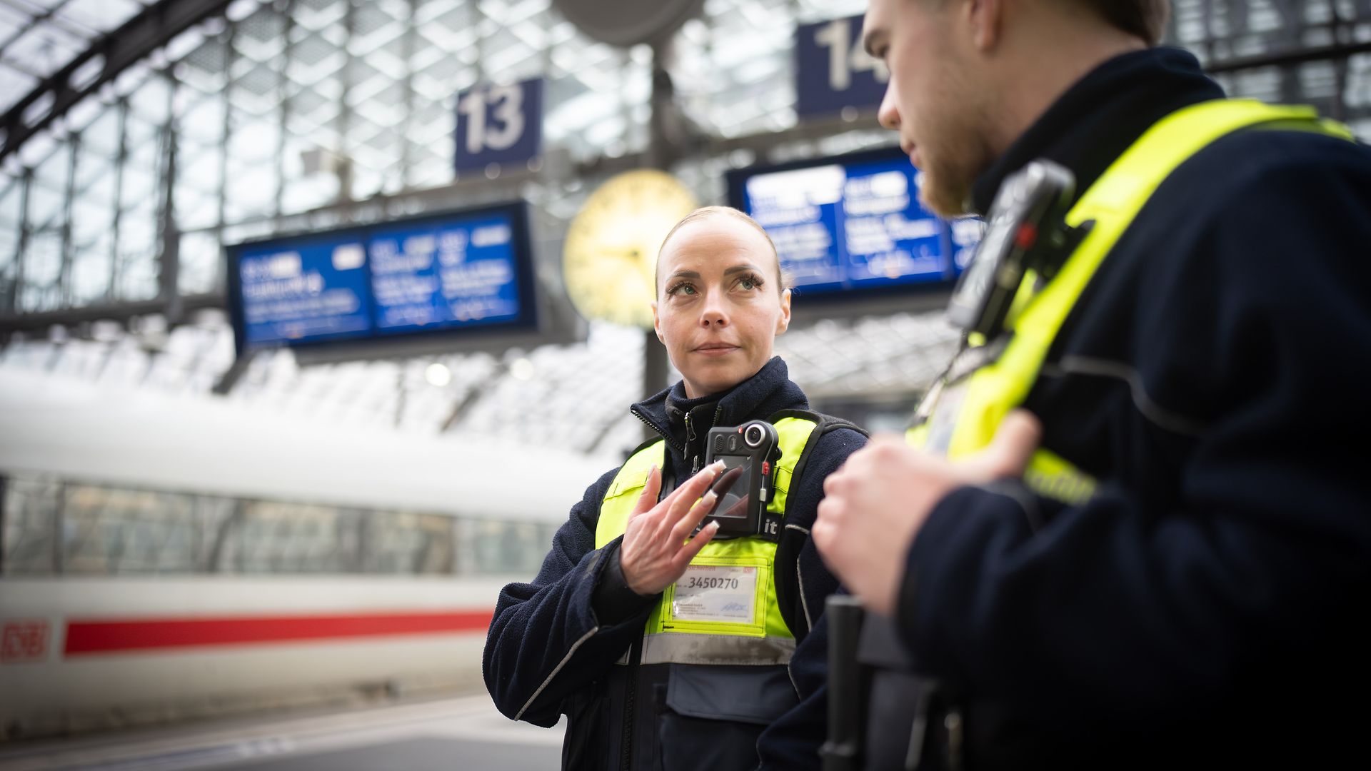 Bodycam im Einsatz bei DB Sicherheit