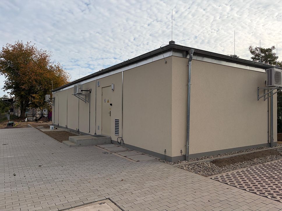 Neues Elektronisches Stellwerk in Gerwisch