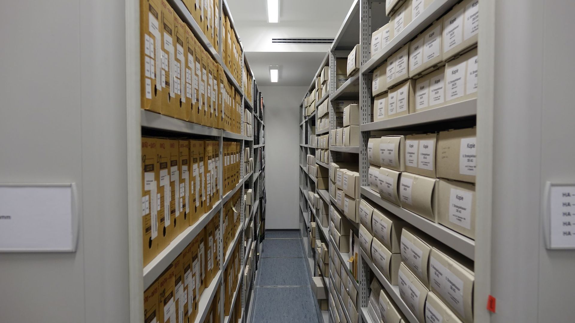 Blick ins Archiv