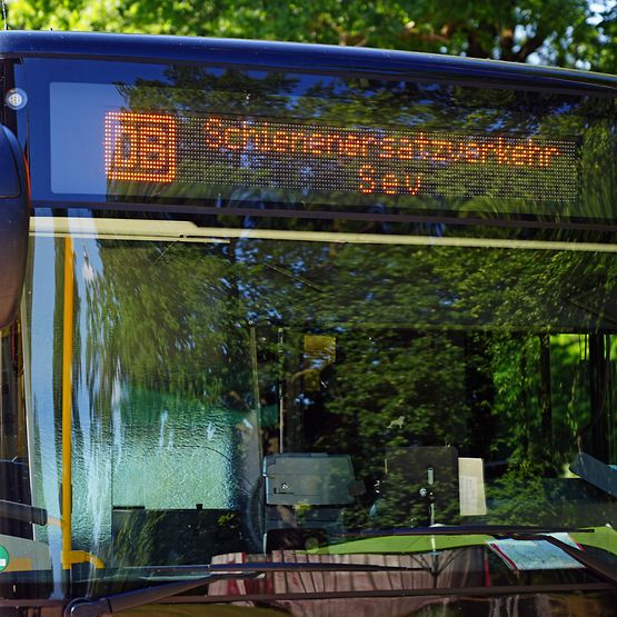 Ersatzverkehr mit Bus